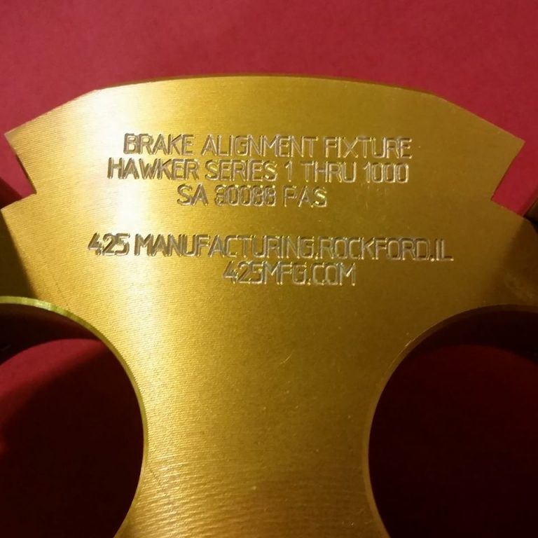 Hawker Series 1 Thru 1000 SA30088PAS Brake Alignment Fixture 425