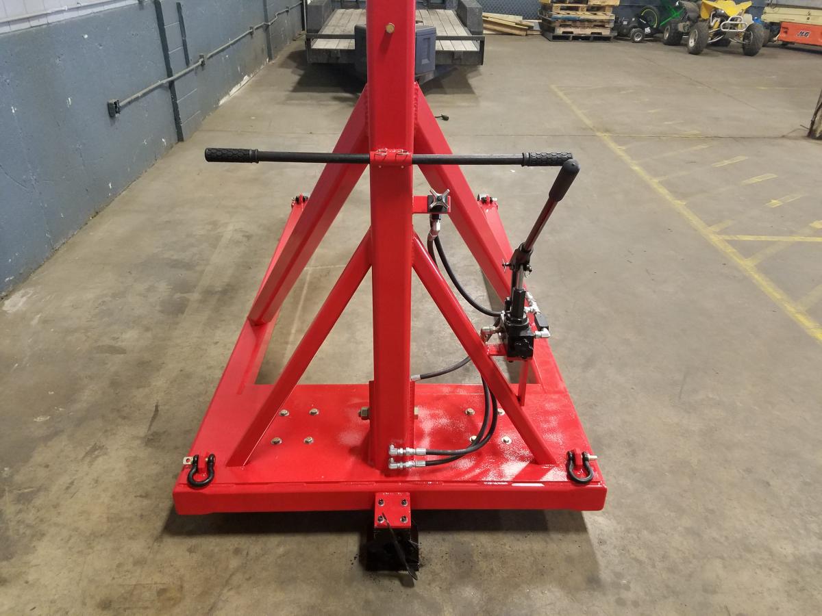 Heavy Duty Hydraulic Jet Engine Crane / Lift / Hoist 425manufacturing