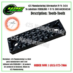 P/N 3434REPLACES OEME083402050240 TOOTH-TOOTH - WELDED BALL STYLE