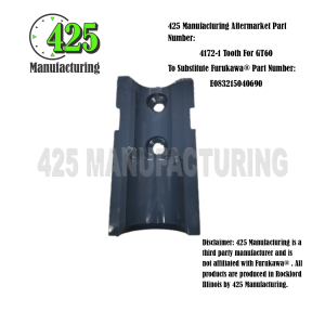 P/N 4172-1 REPLACES OEME083215040690 TOOTH FOR GT60 - 1 SET  2 PCS.