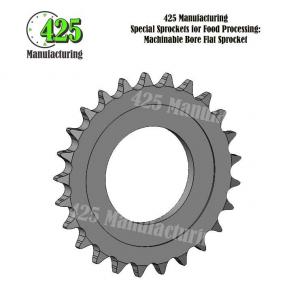 2299K330 MACHINABLE BORE FLAT SPROCKET MODIFIED BORE