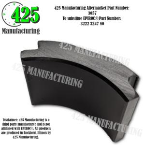 Replaces OEM P/N: 3222 3247 80 Bushing Half   425 P/N 3057 - DIA 4"