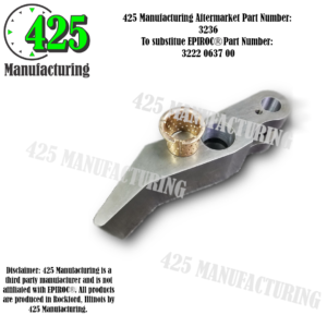 Replaces OEM P/N: 3222 0637 00 Jaw  425 P/N 3236Replaces OEM P/N: 3222 0637 00 Jaw  425 P/N 3236