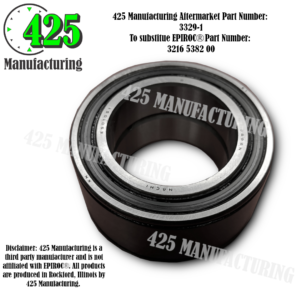 Replaces OEM P/N: 3216 5382 00Roller Bearing 425 P/N 3329