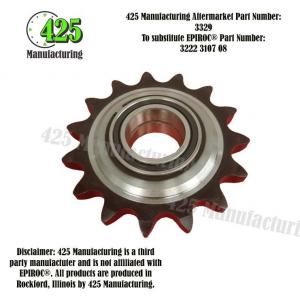 Replaces OEM P/N: 3222 3107 08 Sprocket Wheel 425 P/N 3329