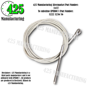Replaces OEM P/N: 3222 3236 56 RopeLength  25'7-1/2 or 7823MM  425 P/N 3437