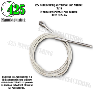 Replaces OEM P/N: 3222 3324 76 Return Rope - Length  11750MM  425 P/N 3438