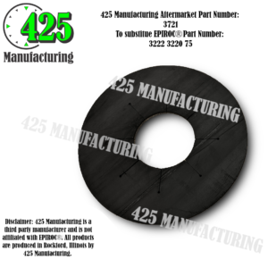 Replaces OEM P/N: 3222 3220 75 Gasket 4.5Budget $$$ From Conveyor Belting Material   425 P/N 3721
