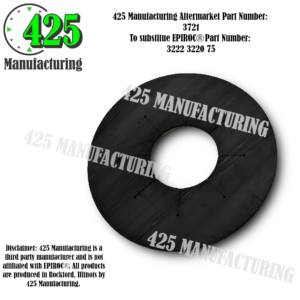 Replaces OEM P/N: 3222 3220 75 Gasket 4.5"Budget $$$ From Conveyor Belting Material   425 P/N 3721