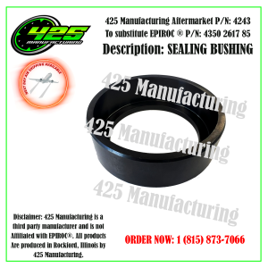 Replaces OEM P/N: 4350 2617 85 SEALING BUSHING 425 P/N 4243