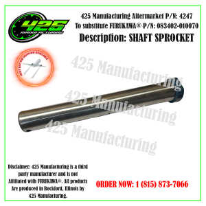 REPLACES OEMP/N: E083402010070 425 P/N: 4247