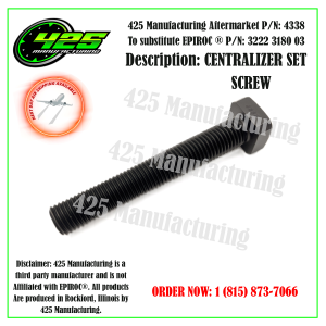REPLACES O.E.M P/N 3222-3180-03AFTERMARKET 425 P/L: 4338