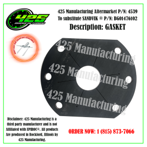 Replaces OEM P/N: BG01476102425 Aftermarket P/N: 4539