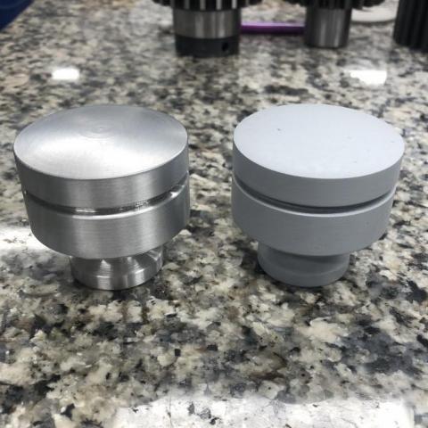 Prototypes 3D printed and CNC Turned 