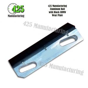 Aluminum Rail with Black UHMW Wear Plate