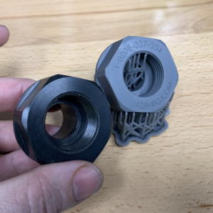 3/4 BSPP PLASTIC NUT