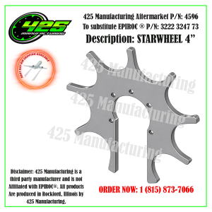 REPLACES OEM P/N 3222-3247-73AFTERMARKET 425 P/N: 4596