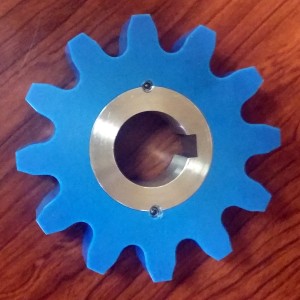 Stainless Steel Gear with Plastic Insert       